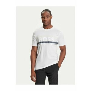 Tricou barbat alb - bumbac imagine