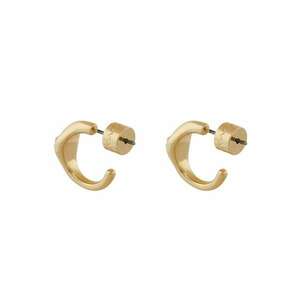 Cercei dama GLD710 - material plastic - universal - aurii imagine