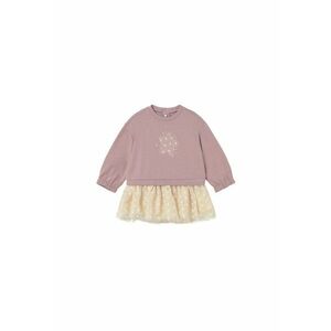 Rochie fete - Roz - Tricot imagine