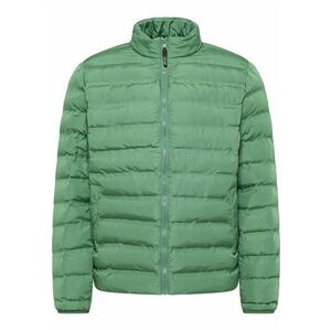 Jacheta Barbati - Creston - Regular Fit - Design Clasic - Fdwqfara Gluga - Fermoar - Bumbac - M - Verde - Verde imagine