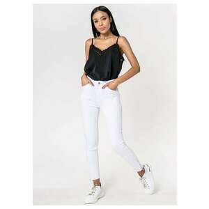 Blugi Dama Albi Slim P117-10 M10 19057 - Albastru imagine