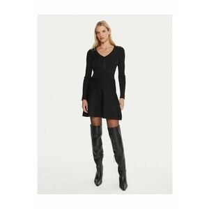 Rochie - tricotata - neagra - femei imagine