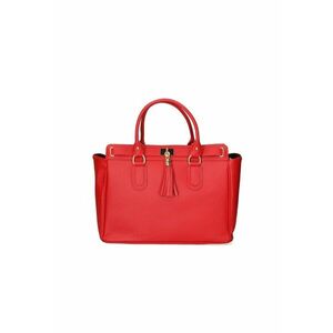 Geanta tote de piele - Rosu imagine
