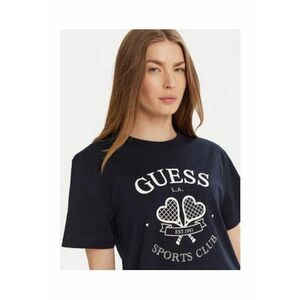 Tricou din bumbac cu logo brodat imagine