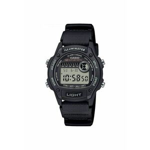 Ceas digital W-220H-1AVEF - cronograf - rasina - negru - pentru baieti imagine
