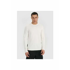 Bluza sport barbati - uscare rapida - alb - material sintetic imagine