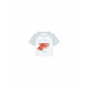 Tricou cu maneci raglan si imprimeu grafic imagine