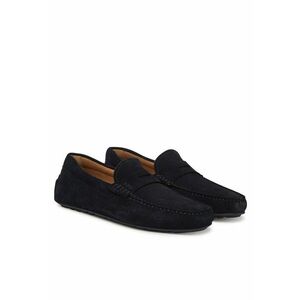 Mocasini barbati - piele naturala - Bleumarin imagine