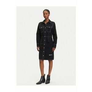 Rochie din denim - bleumarin - femei imagine