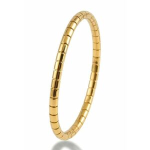 Bratara de otel inoxidabil placata cu aur de 18K - Auriu imagine