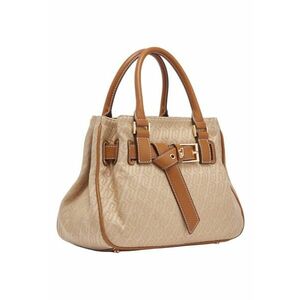 Geanta Small jacquard 56666 - Bej imagine