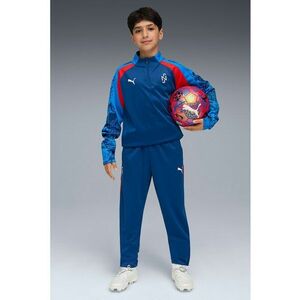 Pantaloni de trening cu logo - pentru fotbal - Rosu/Albastru royal imagine