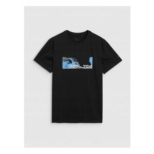 Tricou Barbati Cool Tide - Bumbac 100% - Negru Intens - Sportstyle - SS25 imagine