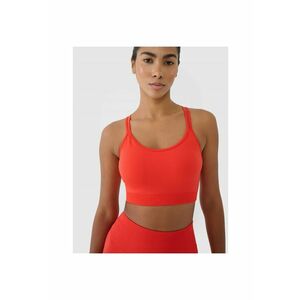 Bustiera sport suport redus - elastan/sintetic - rosu imagine
