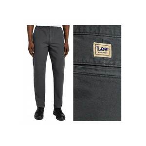 Pantaloni Barbati - Relaxed Workwear Chino - Regular Fit - Cu Fermoar - 5 Budwqfzunare - Lungi - Bumbac - Gri - Gri imagine