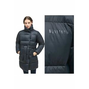 Jacheta Dama - Heidi Mid Puffer - Regular Fit - Design Clasic - Maneci Lungi - 2 Buzunare - Cu Fermoar - Bumbac - Negru - Negru imagine