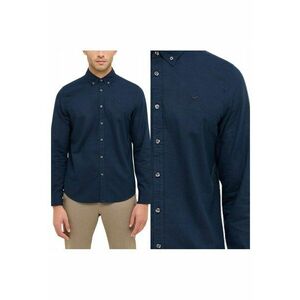 Camasa Barbati - Style Rawlins - Regular Fit - Design Clasic - Maneci Lungi - Cu Guler - Cu Nasturi - Bumbac - M INTL - Albastru imagine