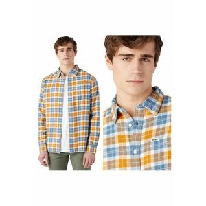 Camasa Barbati - 1 Pocket Shirt - Regular Fit - Design Clasic - Maneci Lungi - Cu Guler - Cu Nasturi - Bumbac - M INTL - Multicolor imagine
