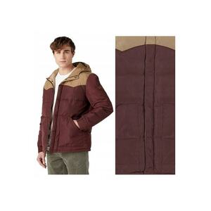 Jacheta Barbati - Puffer Jacket - Regular Fit - Design Clasic - Maneci Lungi - 2 Buzunare - Cu Fermoar - Bumbac - Maro - Maro deschis imagine