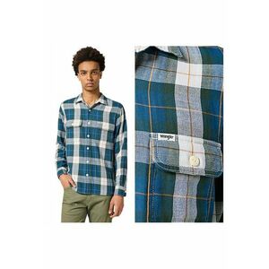 Camasa Barbati - 2PKT Shirt - Regular Fit - Design Clasic - Maneci Lungi - Cu Guler - Cu Nasturi - Bumbac - S INTL - Multicolor imagine