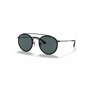 Ray Ban - Ochelari de soare rotunzi cu model unisex - Negru imagine