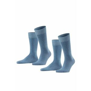 Set de sosete lungi Happy - 2 perechi - Albastru deschis imagine