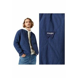 Jacheta Barbati - Puffer Jacket - Regular Fit - Design Clasic - Maneci Lungi - 2 Buzunare - Cu Fermoar - Bumbac - 2XL INTL - Albastru imagine