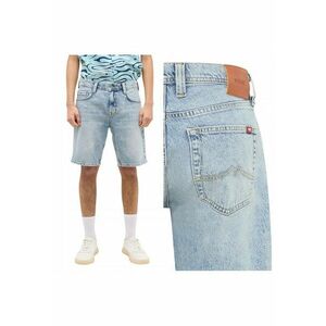 Blugi Scurti Barbati - Denver Shorts - Regular Fit - Denim Accent - Lungime Scurta - 5 Buzunare - Fermoar - Bumbac - 34 USA - Albastru imagine