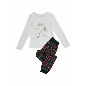 Pijama dama Florencia - Craciun - rosu - bumbac - set - Rosu imagine