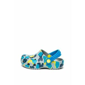Saboti cu bareta slingback convertibila si imprimeu camuflaj imagine