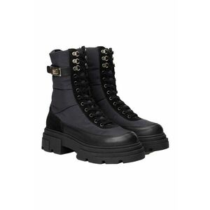 Ghete dama casual - piele naturala - negru - imagine