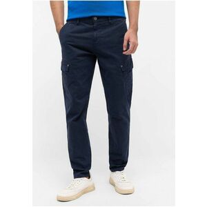 Pantaloni Barbati - Style Daytona Cargo - Lungi - Skinny Fit - Talie Medie - 5 Buzunare - Fermoar - Bumbac - W32-L32 US - Albastru imagine