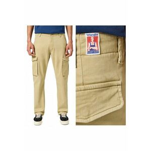 Pantaloni Barbati - Casey Jones Cargo - Lungi - Straight Fit - Talie Medie - 5 Buzunare - Fermoar - Bumbac - Bej - Bej imagine
