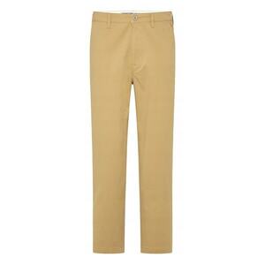Pantaloni Barbati - Loose Chino - Lungi - Straight Fit - Talie Medie - 4 Buzunare - Fermoar - Bumbac - W34-L32 US - Bej imagine