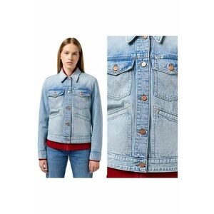 Jacheta Dama - Heritage Jacket - Regular Fit - Design Clasic - Maneci Lungi - 2 Buzunare - Cu Nasturi - Bumbac - M INTL - Albastru imagine