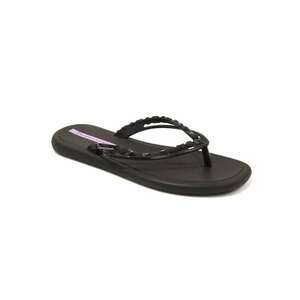 Slapi dama Meu Sol Thong 27130 AV465 - Negru imagine