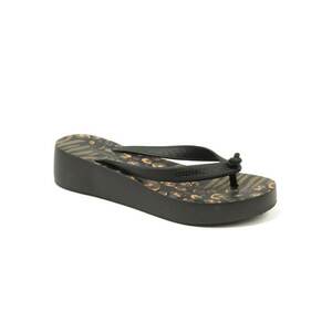 Slapi dama Mari Print Light Plat 18444 91316 - Negru imagine