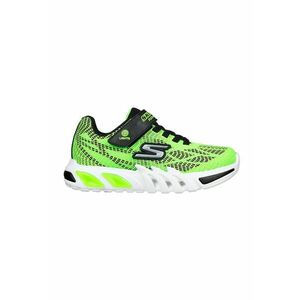 Pantofi sport cu lumini LED Flex-Glow Elite-Vorlo - Negru/Verde lime imagine