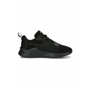 Pantofi sport din material textil cu logo contrastant Wired Run - Negru imagine
