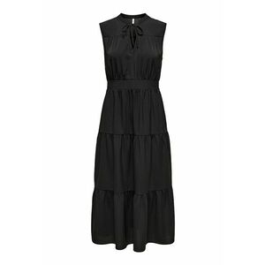 Rochie cu pussy-bow - Negru imagine