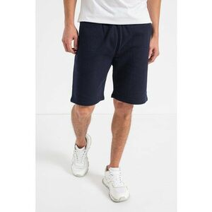 Pantaloni scurti cu snur in talie - pentru fitness - Bleumarin imagine