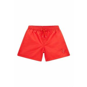 Pantaloni scurti de baie cu snur - Rosu vermillion imagine