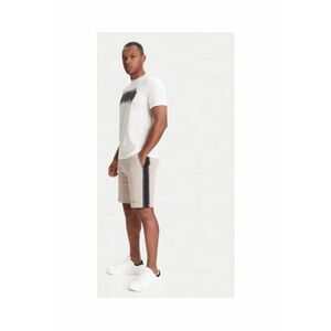 Pantaloni scurti de trening cu dungi laterale contrastante imagine