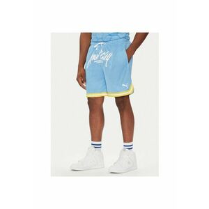 Pantaloni sport barbati - poliester - albastru imagine