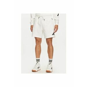 Pantaloni sport barbati alb - model scurti imagine
