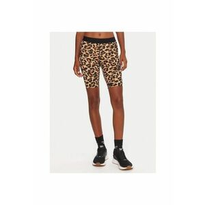 Pantaloni sport dama scurti - bej/ maro imagine