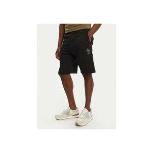 Pantaloni sport barbati negru - material respirabil imagine