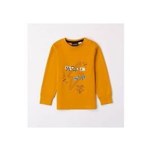 Bluza cu imprimeu pentru baieti - 0.7149 - Negru/Galben/Albastru deschis imagine