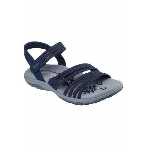 Sandale slim cu inchidere velcro Reggae - Albastru imagine