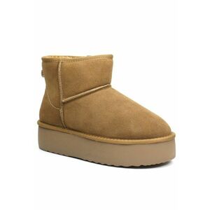 Ghete dama talpa groasa I1251 camel velur - - Maro imagine